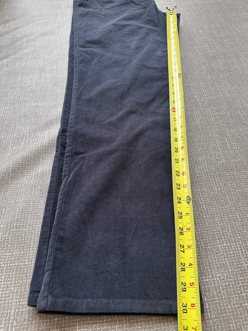 Gloria Vanderbilt Amanda Corduroy Pants Women's 16 Gray Classic Fit Straight NWT - Picture 13 of 14